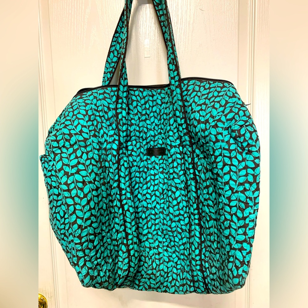 Vera Bradley Retired Shower Vines Duffle Bag, Cotton